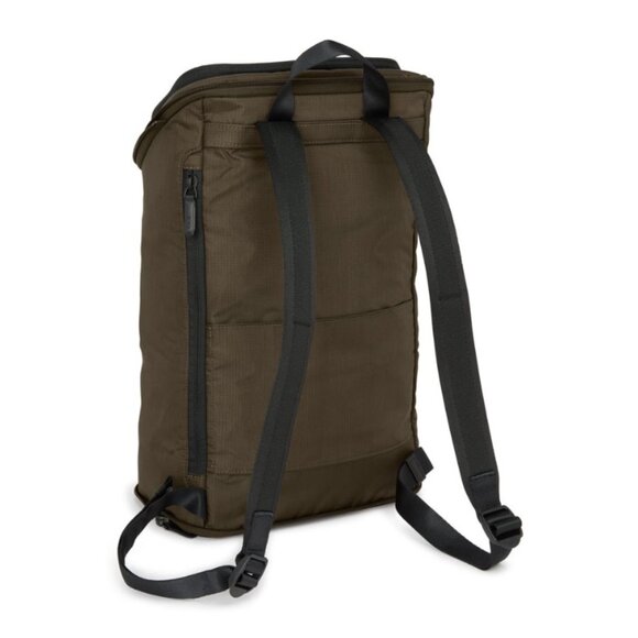 TUMI Alpha Bravo Olive (Black/Brown) Packable Backpack - Picture 7 of 8